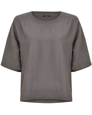 Oh!Zuza Neutrals Echo Oversized T-Shirt - Grey