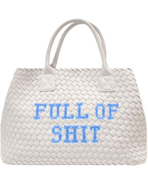 Lilly Loves Full Of Shit Vegan Handbag - Natural
