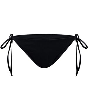 Blake Swimwear String Bikini Bottom - Black