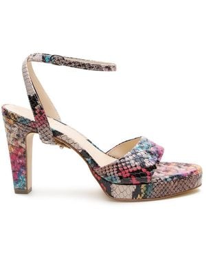 Alterre Customizable Painted Snake Marilyn Platform - Pink