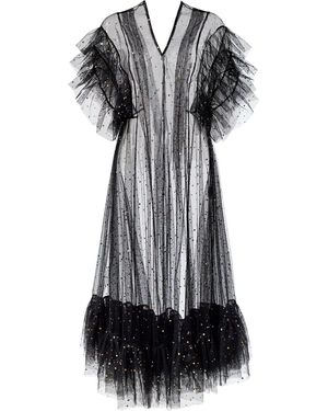 By Moumi Tulle Dress Star - Black