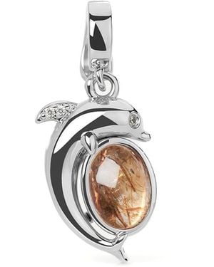 Freqnc Atelier Mini Dolphin Charm - White