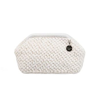 Springmoonatelier Abudance Raffia Bag - White