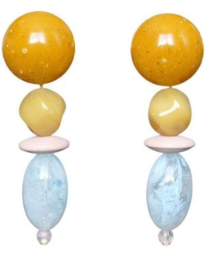 Malolo Jewelry Shibuya Earrings - Metallic