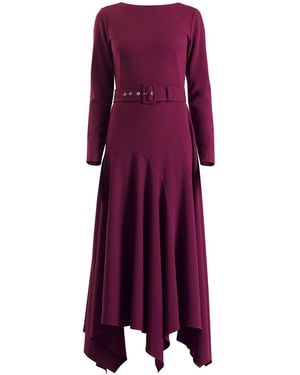 Meem Label Layne Plum Dress - Purple