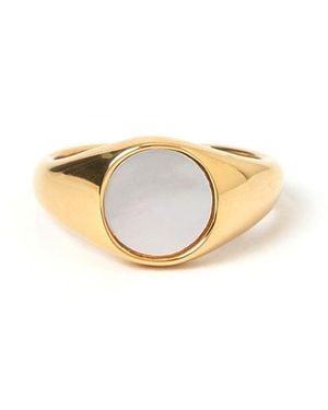 ARMS OF EVE Amira & Pearl Ring - Metallic