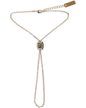 Studio Baloge Carré V-Line Hand Chain - White
