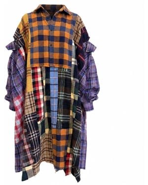 Zasta Studio The Patchwork Dress - Blue