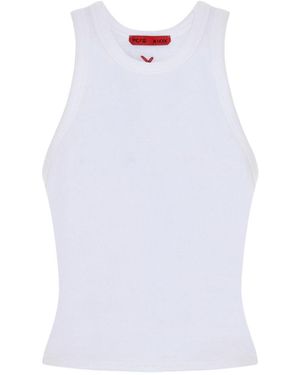 Pcfg Daydreamers Wide Strap Tank Top - White