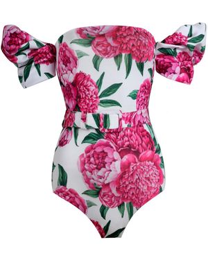 Nur Karaata Poppy Swimsuit - Pink