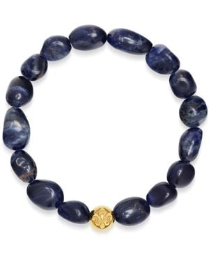 Nialaya Dumortierite Gemstone Bracelet - Blue