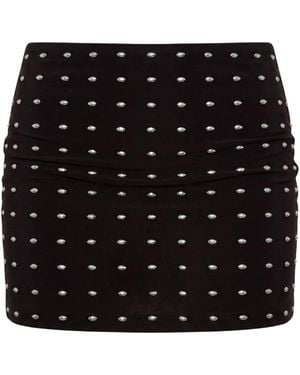 Khéla the Label Stay Toxic Skort With Studs - Black