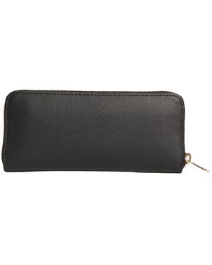 Allégorie Apple Leather Long Wallet - Black