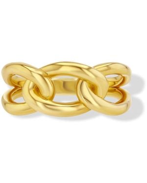 Jewelbird Chunky Curb Chain Ring - Metallic