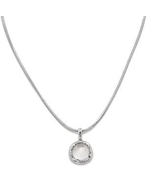 Retro Chic Aeolian Whispers Necklace - Metallic