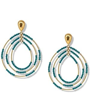 Jaredjamin Easy Breezy Post Earrings - Blue