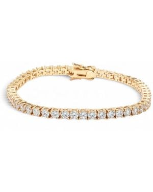 Miss Cecilia Classic Tennis Bracelet - Metallic