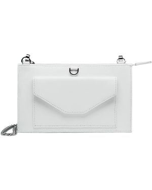 Lovard Leather Purse Wallet With Hardware - White