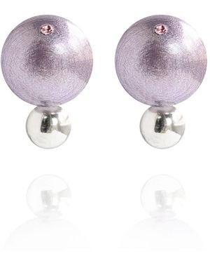 Saule Label Lumi Earrings - Purple
