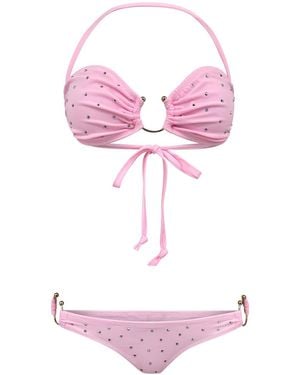 Maui X Lolita Hailey Crystal Bikini - Pink