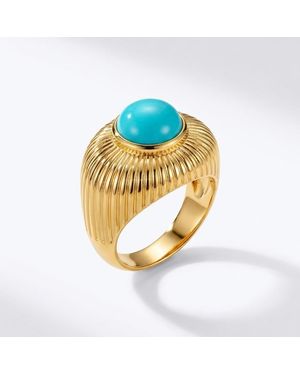 GEM BAZAAR Fleur D'Amour Ring - Metallic