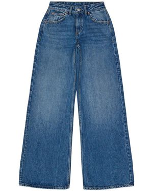 Dr. Denim Rhue Low Wide - Blue