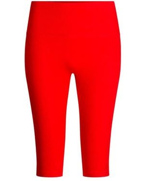 The Koozy Charlotte High Waist Shorts - Red
