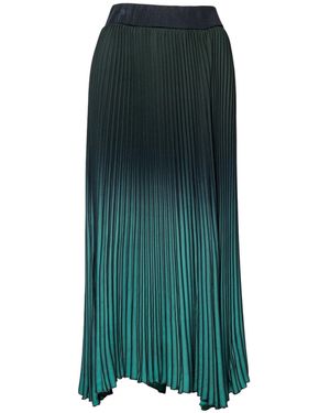 ARTISTA Vibe Pleated Midi Skirt - Green