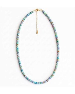Kris Nations Opal Necklace - Blue