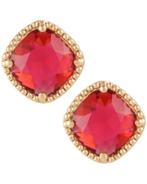 Grosse Scarlet Crystal Earrings, Series Dazzle - Red