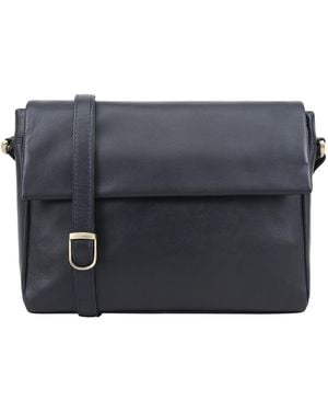 Lloyd Baker Lavasa Leather Crossbody Bag - Blue