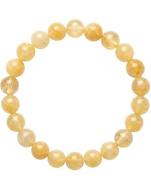 seree Manifest Abundance Citrine Beaded Bracelet - Yellow