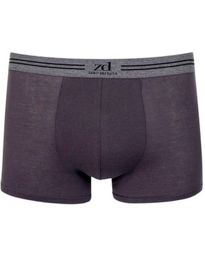Zd - Zero Defects Atenas Trunk Boxer Egyptian Cotton - Blue