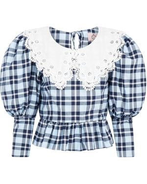 Lisa The Label Bow Belle Lilly Top Periwinkle - Blue