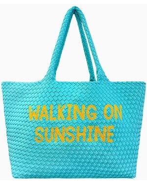 Lilly Loves Walking On Sunshine Handbag - Blue