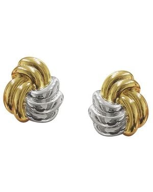 Eyeconic by Samar Ajram Carlota Vintage Style & Earrings - Metallic