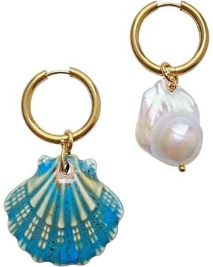 Smilla Brav Earrings Puglia - Blue