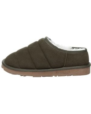 EverAu Australia Jaeger Low Ankle Slippers - Brown