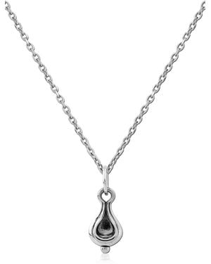 Astor & Orion Hecate's Drop Necklace Sterling - Metallic
