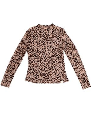 Greatfool Leopard Lace Long Sleeve - Brown
