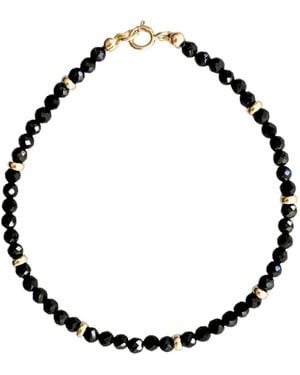 Herself Collections 14K Starry Night Bracelet - Black