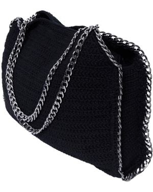 N'Onat Chain Crochet Bag - Black