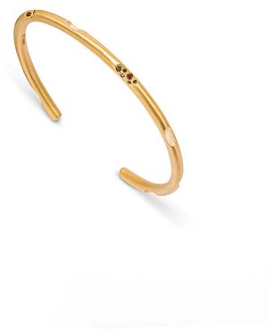 Eloise Jewelry Sahara Bracelet Cognac Diamonds - Metallic