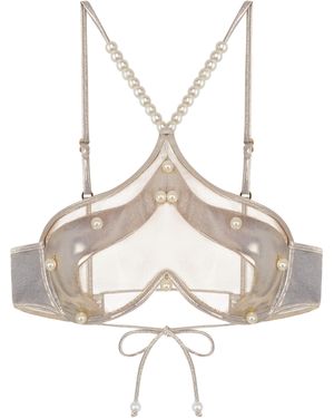 GOD SAVES QUEENS Mia Top - White