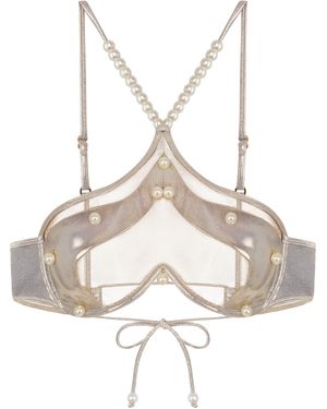 GOD SAVES QUEENS Mia Top - White