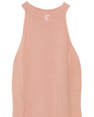 Paloma Lira Logo Upcycled Top - Pink