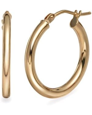 Zohreh Medium Statement Hoop Earring Pair 9K - Metallic