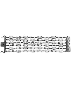 SALLY SKOUFIS Regen Bracelet With Made Cz Diamond Stimulant - Metallic