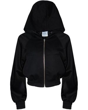 Vestiaire d'un Oiseau Libre Merino Hoodie - Black