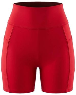 Be Athletica Be One Eighty Cycling Shorts - Red